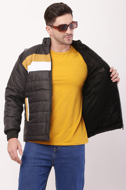 'Wolver' Men Stylish Black  Cape bomber Jacket