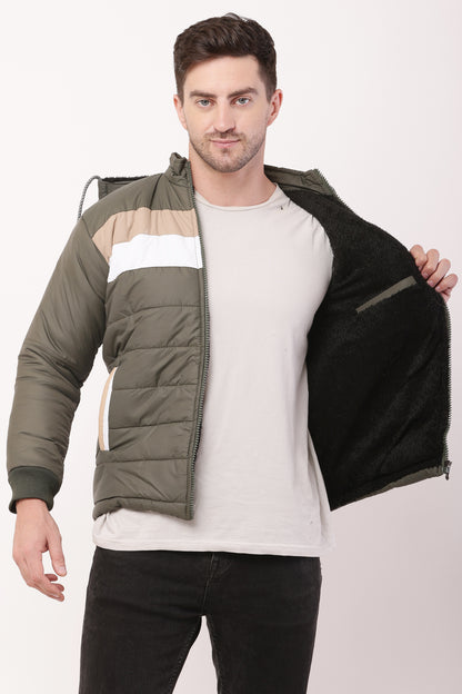 'Wolver' Men Stylish Military Cape bomber Jacket